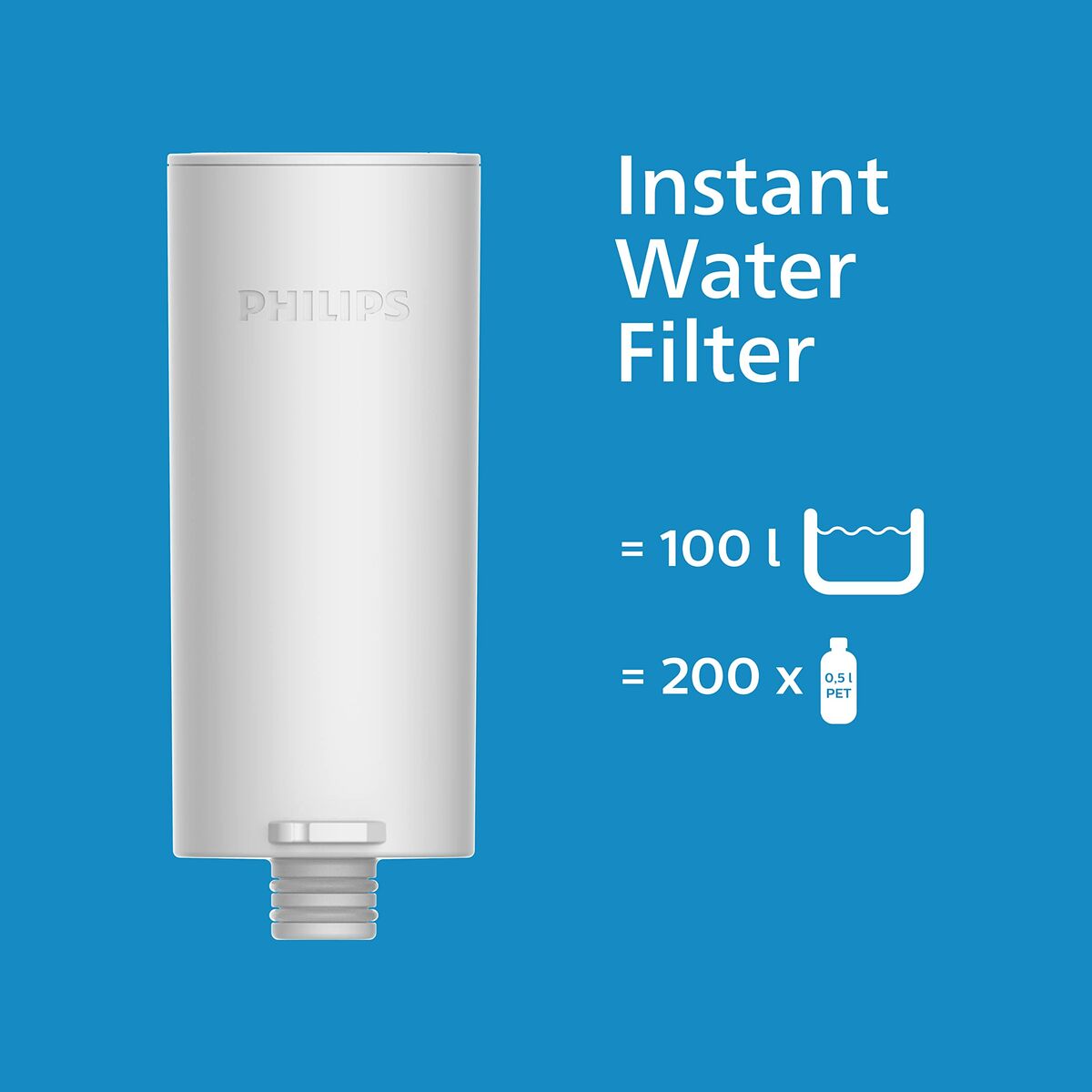 Brocca Philips AWP2980WH/24 INSTANT Bianco Plastica 3 L